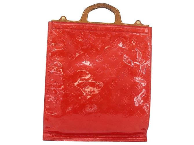Louis Vuitton Stanton Monogram Vernis Rot - Ansicht 2