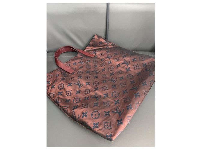 Louis Vuitton Monogram Rote Shopper Tasche - Ansicht 3