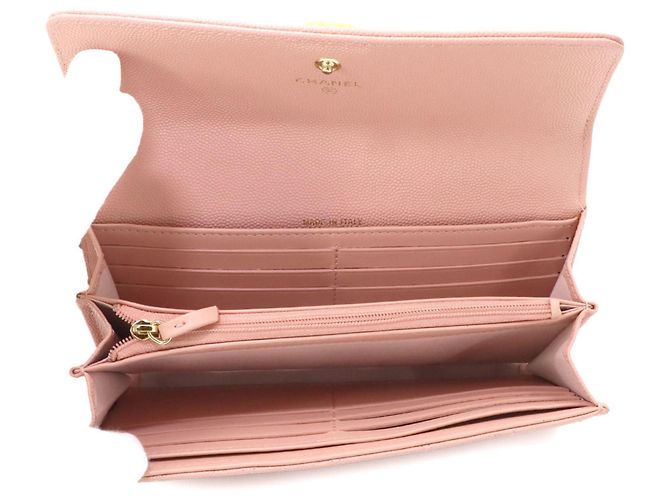 Portafoglio lungo bi-fold Chanel Boy Matelassé Rosa - vista 6