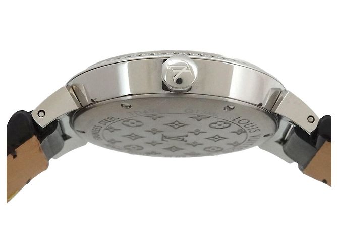 Orologio Louis Vuitton Tambour Diamond Bezel Q13ML da donna - vista 5