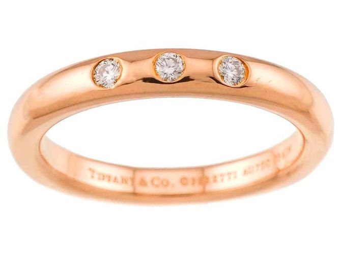 Anello da sovrapposizione in oro rosa 18K di Tiffany & Co. - vista 2