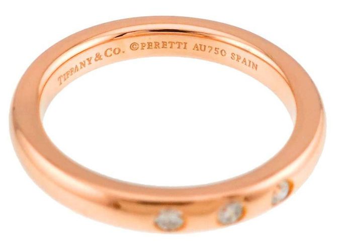 Anello da sovrapposizione in oro rosa 18K di Tiffany & Co. - vista 3