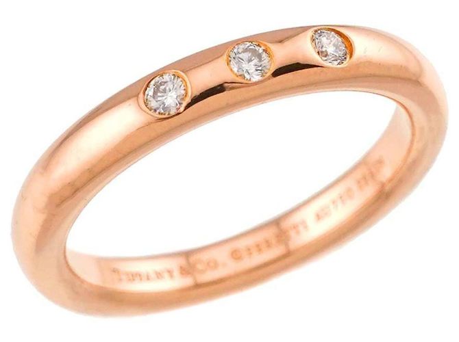 Anello da sovrapposizione in oro rosa 18K di Tiffany & Co. - vista 4