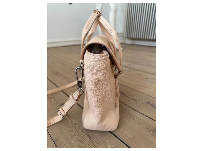 3.1 Phillip Lim Borsa Pashli in pelle beige - vista 4