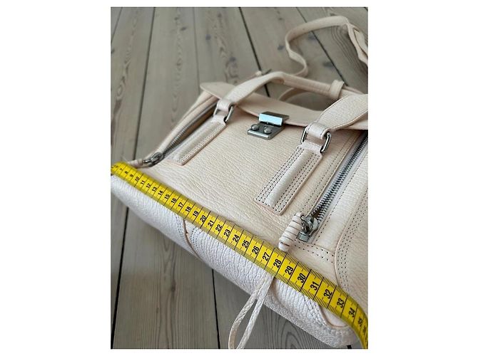 3.1 Phillip Lim Borsa Pashli in pelle beige - vista 6