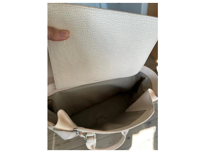 3.1 Phillip Lim Borsa Pashli in pelle beige - vista 7