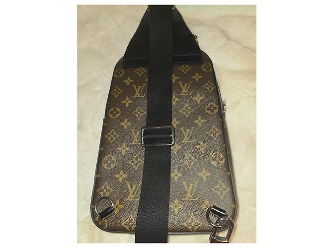 Louis Vuitton Monogram Sling Bag Brown - view 3