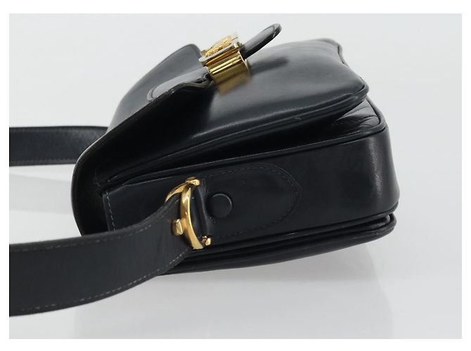 Céline Celine Horse Carriage Leather Schwarz - Ansicht 4
