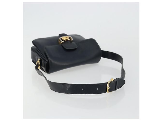 Céline Celine Horse Carriage Leather Schwarz - Ansicht 7