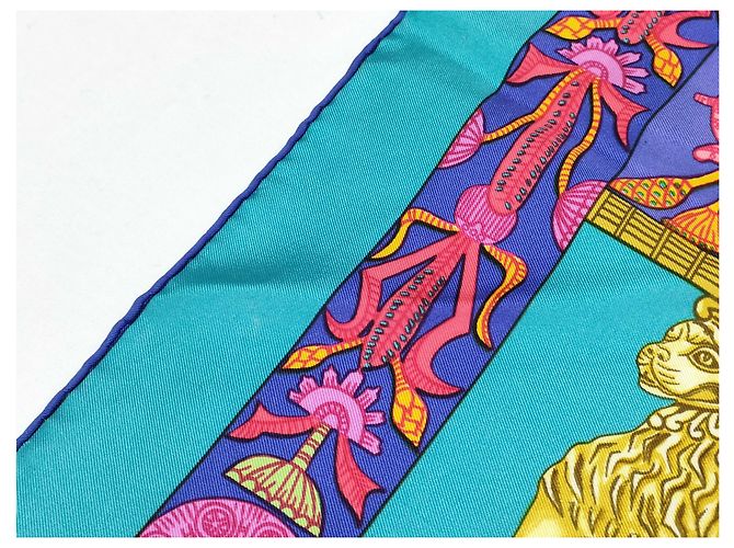 Hermès Hermes Carré 90 Silk multicolor 90 x 90 Multicolore - vista 5