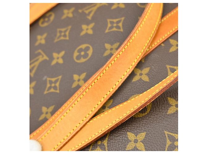 Borsa Louis Vuitton Babylone in Tela Monogram Marrone - vista 6