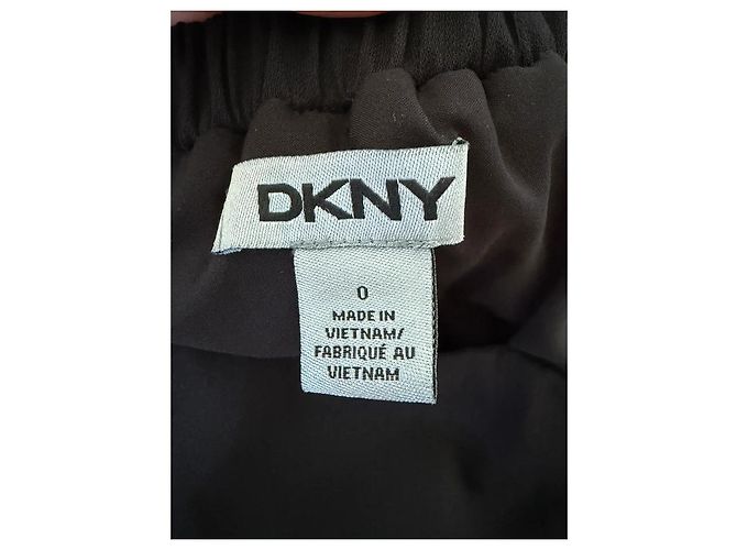 DKNY Mono negro palabra de honor con cinturón - vista 10