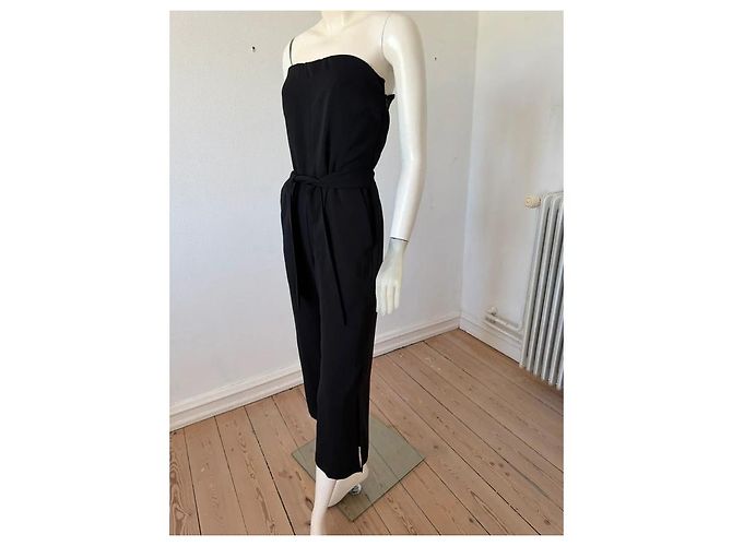 DKNY Mono negro palabra de honor con cinturón - vista 4