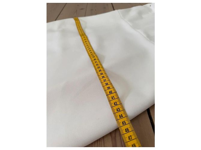 Diane von Furstenberg Vestido Blanco Bordado Caralyn - vista 13
