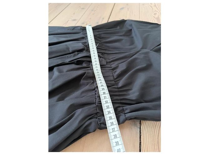 Milly Kleid V-Ausschnitt schwarz-weiß - Ansicht 10