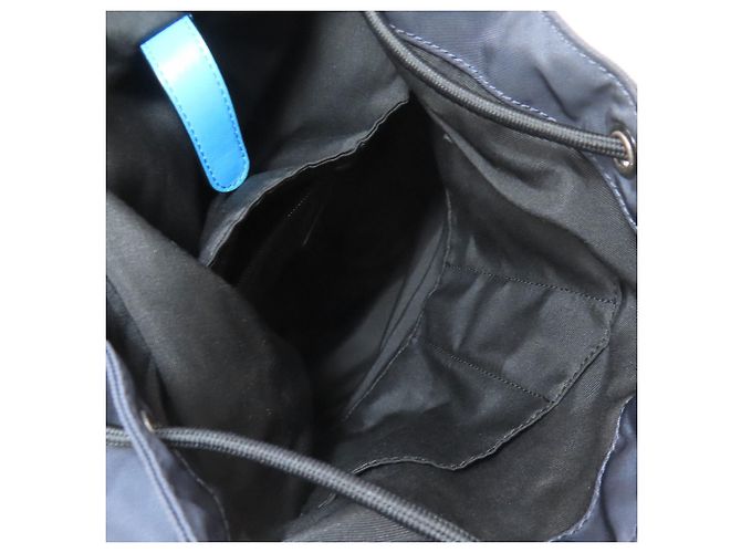 Zaino Coach F72018 Logo Blu Blu navy - vista 5