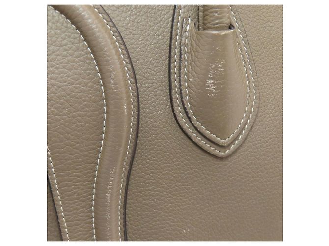 Céline Celine Luggage Micro Handbag Grau - Ansicht 13