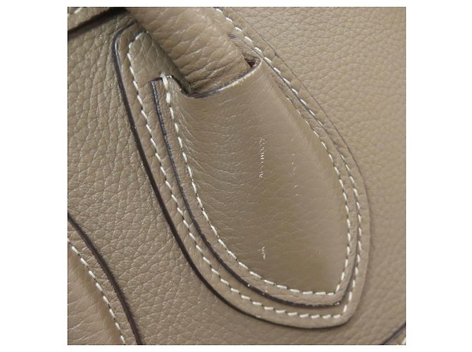 Céline Celine Luggage Micro Handbag Grau - Ansicht 21