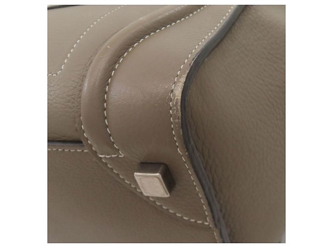 Céline Celine Luggage Micro Handbag Grau - Ansicht 27