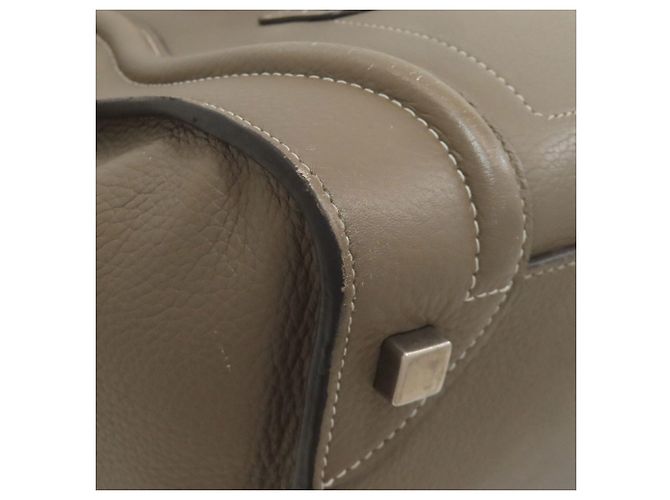 Céline Celine Luggage Micro Handbag Grau - Ansicht 28