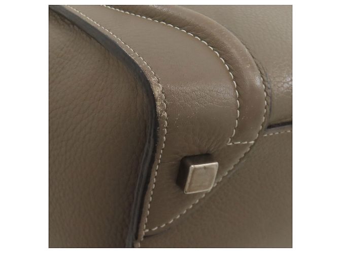 Céline Celine Luggage Micro Handbag Grau - Ansicht 30