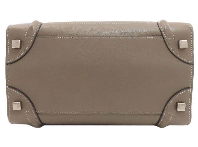 Céline Celine Luggage Micro Handbag Grau - Ansicht 4