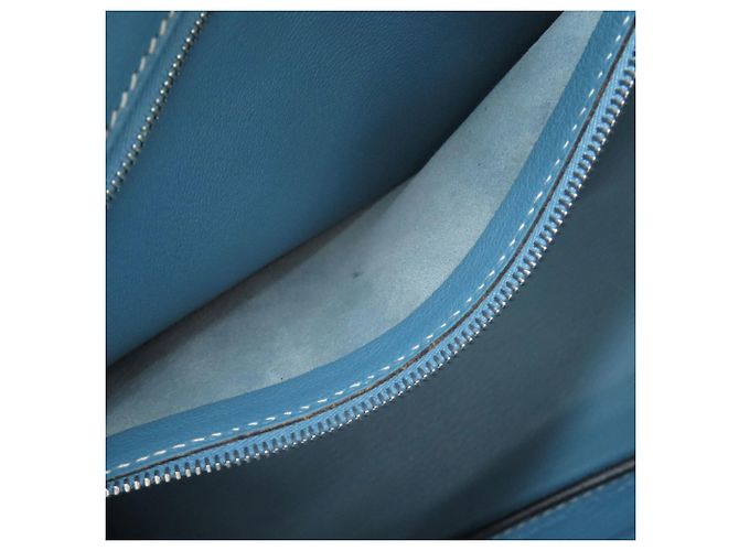 Hermès Borsa Hermes Birkin 30 in Blue Jean - vista 10