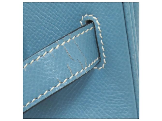 Hermès Borsa Hermes Birkin 30 in Blue Jean - vista 13