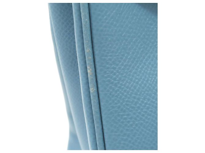 Hermès Borsa Hermes Birkin 30 in Blue Jean - vista 14