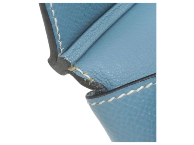 Hermès Borsa Hermes Birkin 30 in Blue Jean - vista 15