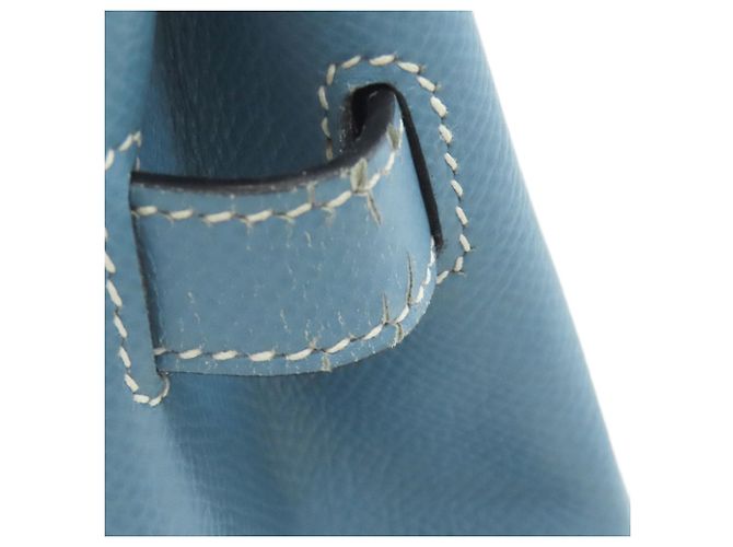 Hermès Borsa Hermes Birkin 30 in Blue Jean - vista 16