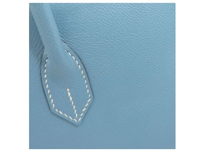 Hermès Borsa Hermes Birkin 30 in Blue Jean - vista 19