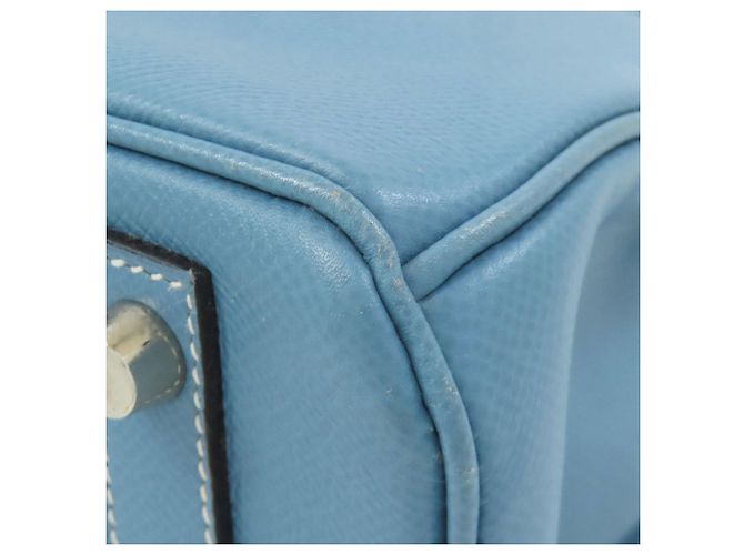Hermès Borsa Hermes Birkin 30 in Blue Jean - vista 27