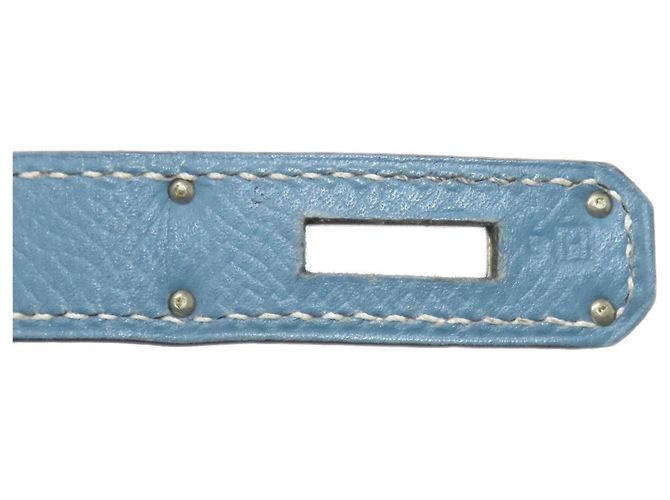 Hermès Borsa Hermes Birkin 30 in Blue Jean - vista 7