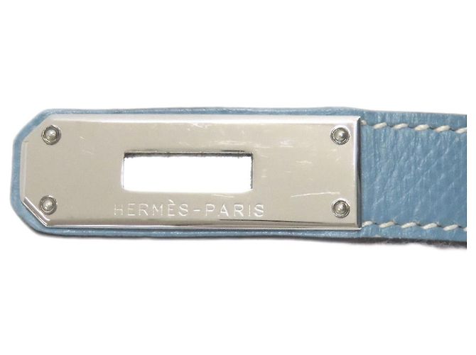 Hermès Borsa Hermes Birkin 30 in Blue Jean - vista 8