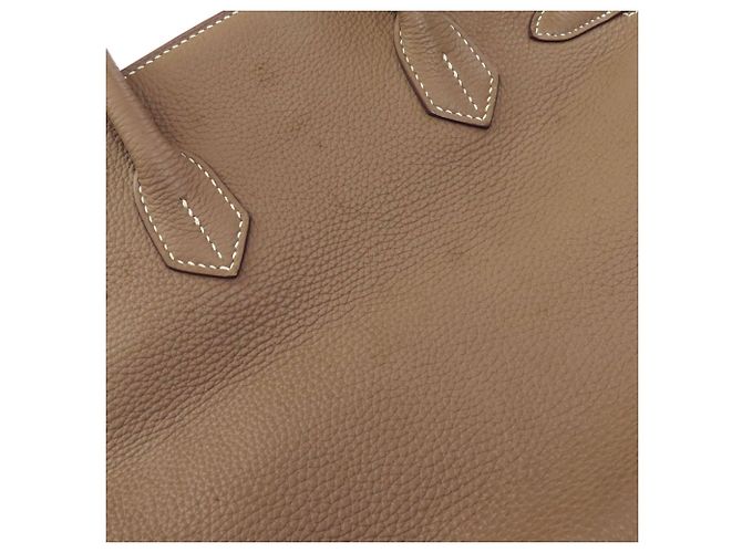 Hermès Borsa Hermes Birkin 30 in Etoupe Gray Taupe - vista 17