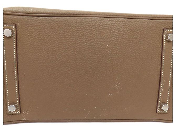 Hermès Borsa Hermes Birkin 30 in Etoupe Gray Taupe - vista 24