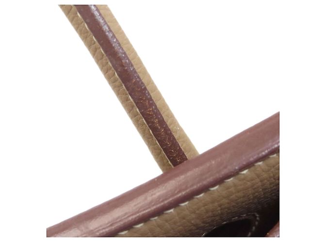 Hermès Borsa Hermes Birkin 30 in Etoupe Gray Taupe - vista 29