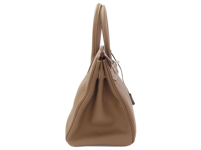 Hermès Borsa Hermes Birkin 30 in Etoupe Gray Taupe - vista 3