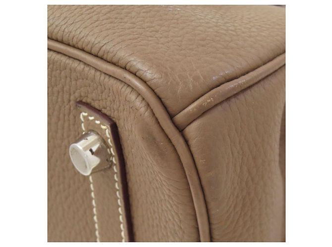 Hermès Borsa Hermes Birkin 30 in Etoupe Gray Taupe - vista 30