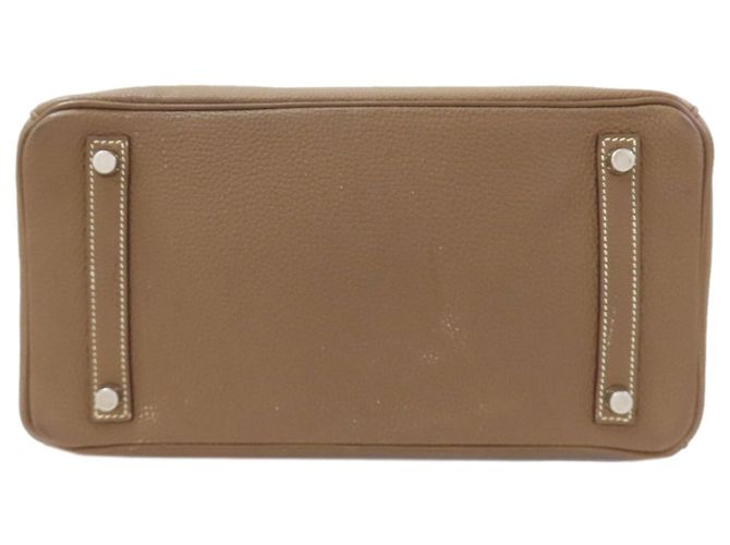 Hermès Borsa Hermes Birkin 30 in Etoupe Gray Taupe - vista 4