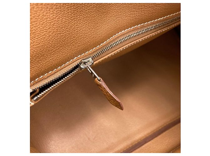 Hermès Borsa Hermes Birkin 35 in Gold Brown Marrone - vista 15