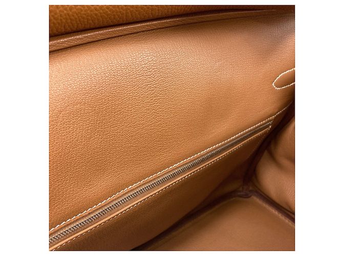 Hermès Borsa Hermes Birkin 35 in Gold Brown Marrone - vista 16