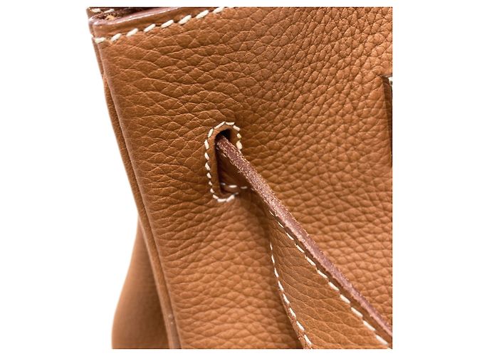 Hermès Borsa Hermes Birkin 35 in Gold Brown Marrone - vista 19