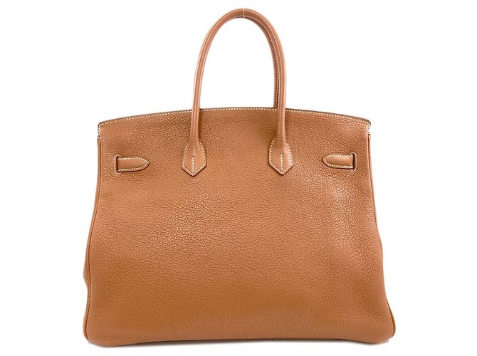 Hermès Borsa Hermes Birkin 35 in Gold Brown Marrone - vista 2