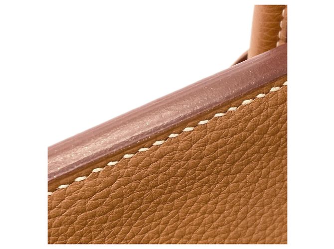Hermès Borsa Hermes Birkin 35 in Gold Brown Marrone - vista 20