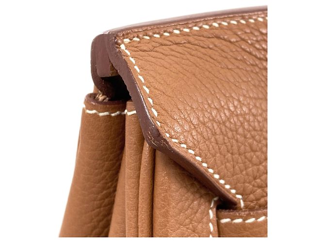 Hermès Borsa Hermes Birkin 35 in Gold Brown Marrone - vista 22