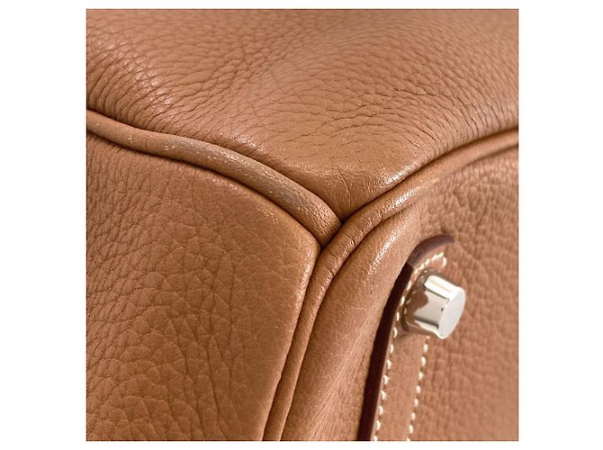 Hermès Borsa Hermes Birkin 35 in Gold Brown Marrone - vista 30