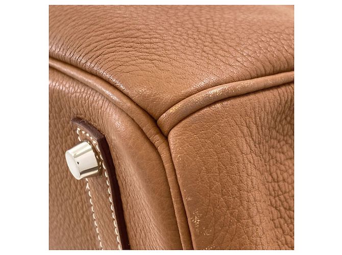 Hermès Borsa Hermes Birkin 35 in Gold Brown Marrone - vista 31