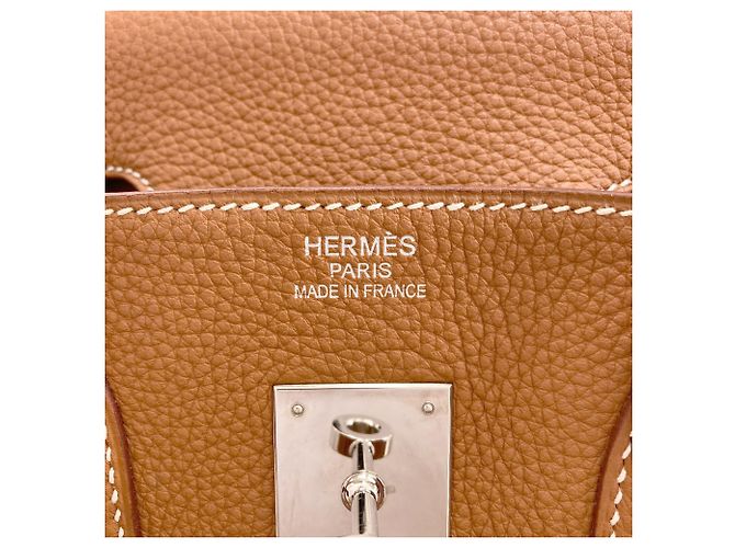 Hermès Borsa Hermes Birkin 35 in Gold Brown Marrone - vista 6
